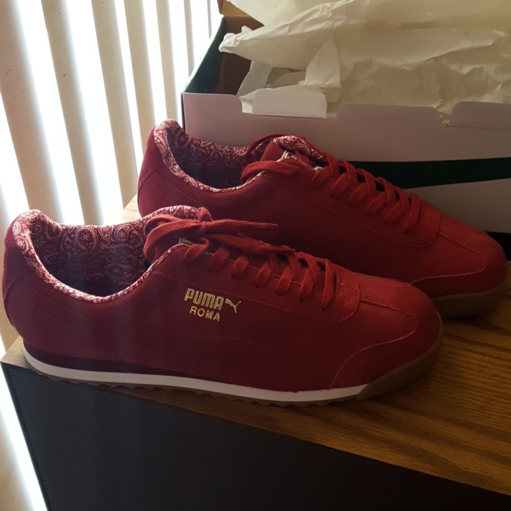 Puma Roma suede paisley